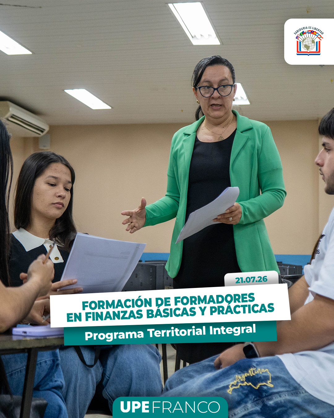 Formación de Formadores en Finanzas Básicas y Prácticas: construyendo capacidades para llevar el conocimiento al territorio